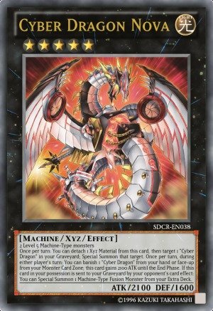 Yu-Gi-Oh! - Cyber Dragon Nova (SDCR-EN038) - Structure Deck: Cyber Dragon Revolution - 1st Edition - Ultra Rare by Yu-Gi-Oh!