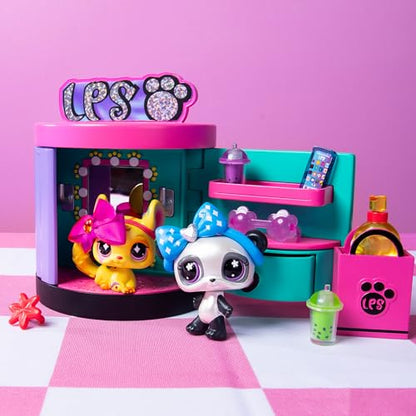 Littlest Pet Shop Sweet and Style 4-in-1 Gift Box - Pack of 3 Animals, 15 Accessories, 1 Card, 1 Code Roblox - Mini Collectible Animal Figurines - Children's Toy 4 Years and Above - BF00722