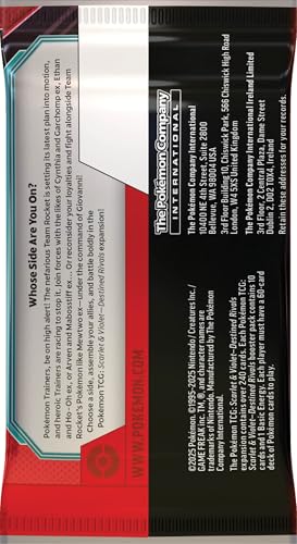 Pokemon TCG: Scarlet & Violet - Destined Rivals Booster Display Box - 36 Packs