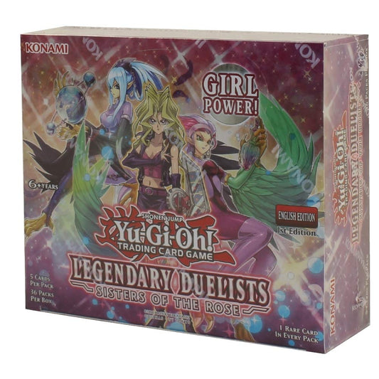 yu-gi-oh! Legendary Duelists TCG: Sisters of The Rose Booster Display (36)