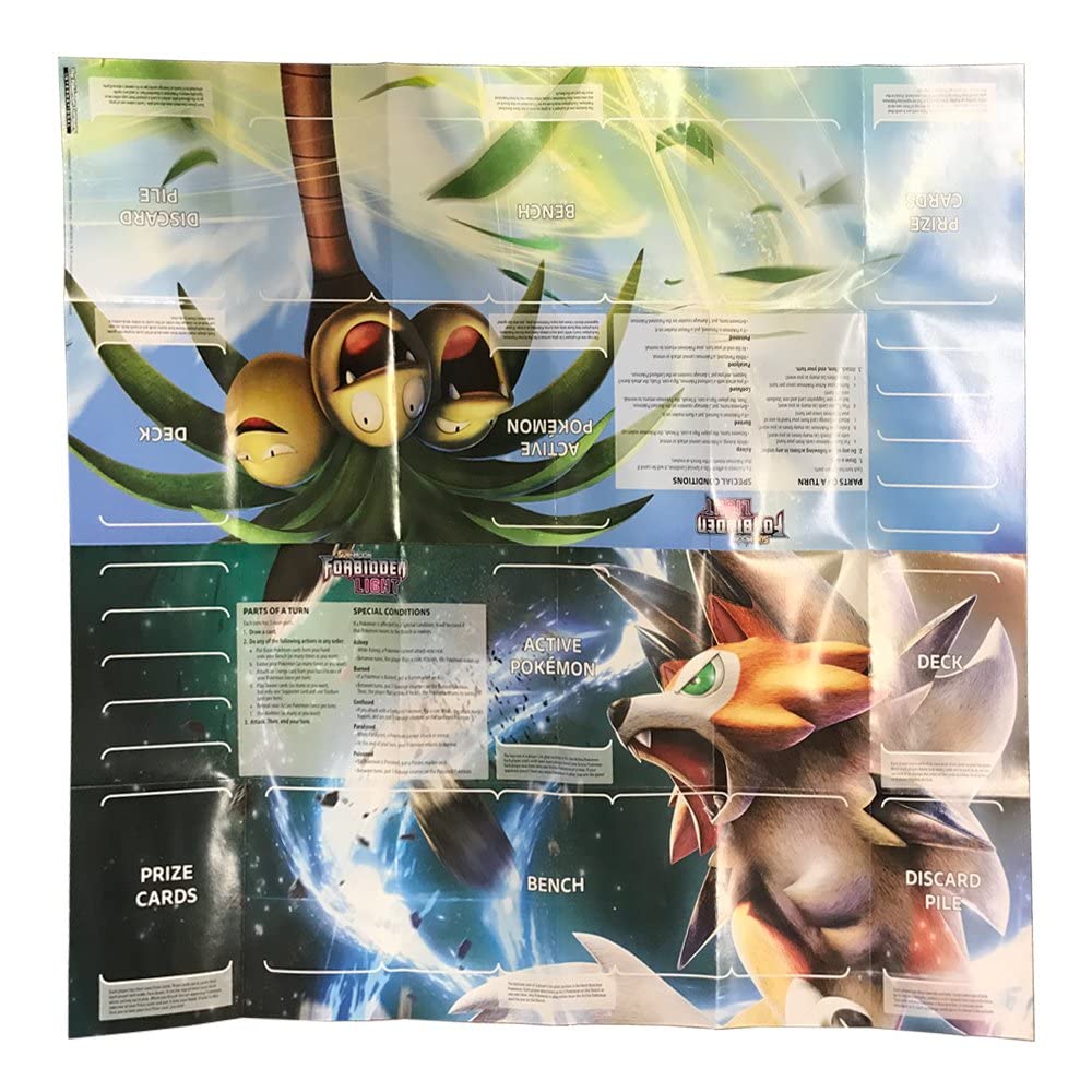 Pokemon TCG: Sun & Moon Forbidden Light Lycanroc Theme Deck | Collectible Trading Card Set | 60 Card Deck with Ultra Rare Holographic Foil Lycanroc, Damage Counters, Metallic Coin, Online Code Card