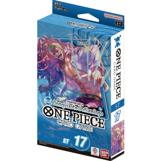 BANDAI One Piece TCG: Donquixote Doflamingo Starter Deck - Blue [ST17]