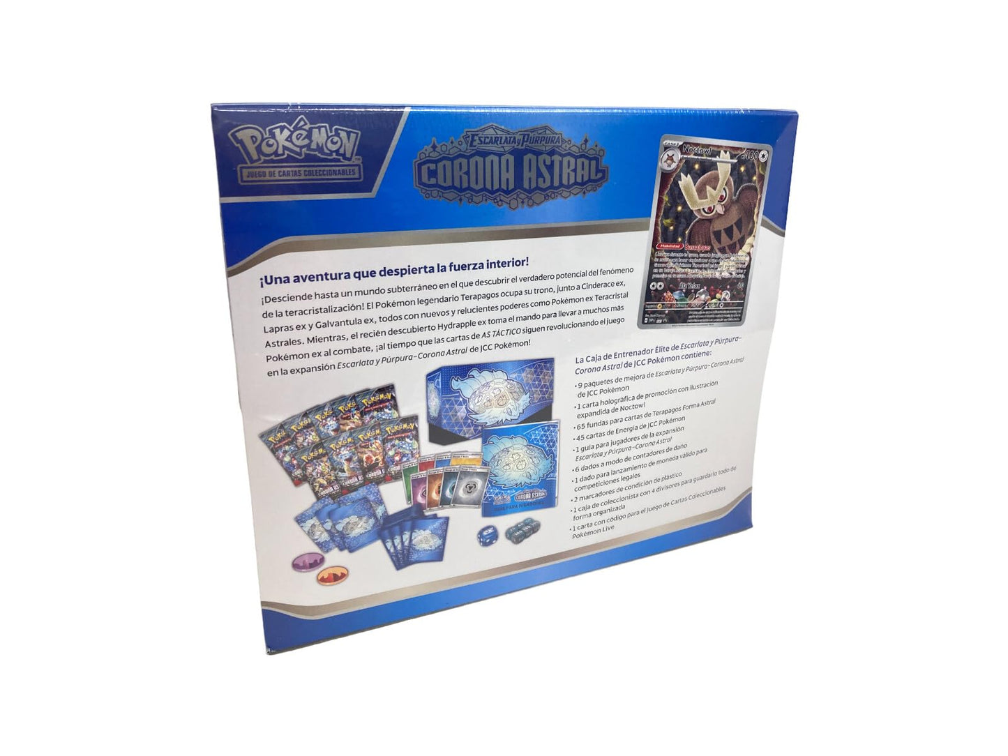 BANDAI PC50553 Pokémon TCG: SV07 Elite Trainer Box, Multicolor, Collectible Cards for Anime Lovers, Spanish Version