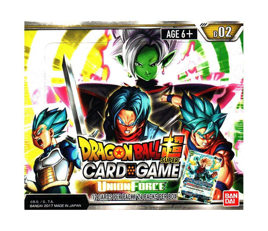 BANDAI BCLDBBO7351 Dragon Ball Super Card Game: Union Force Booster, Multicoloured