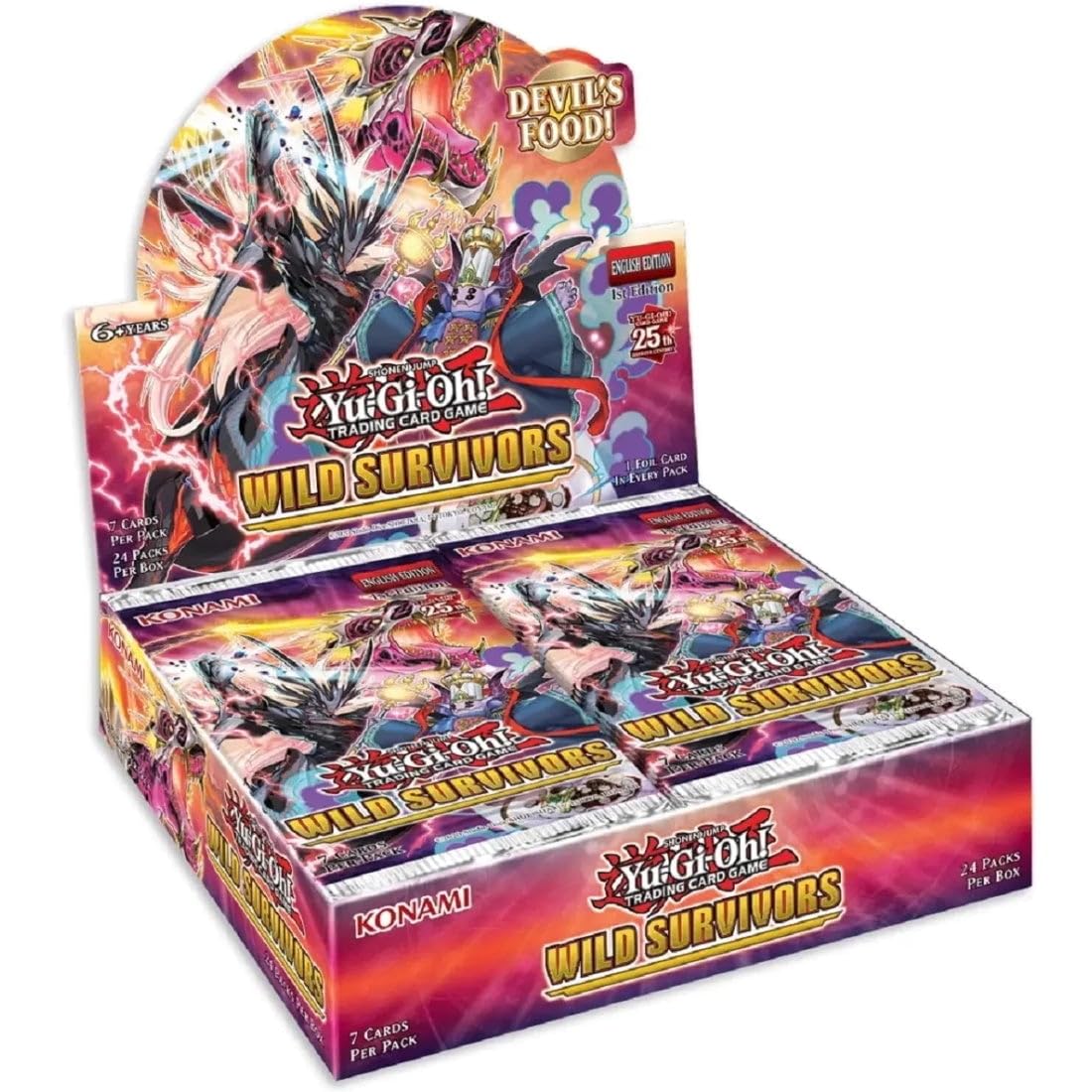Yu Gi Oh! Wild Survivors Booster Box - 1st Edition