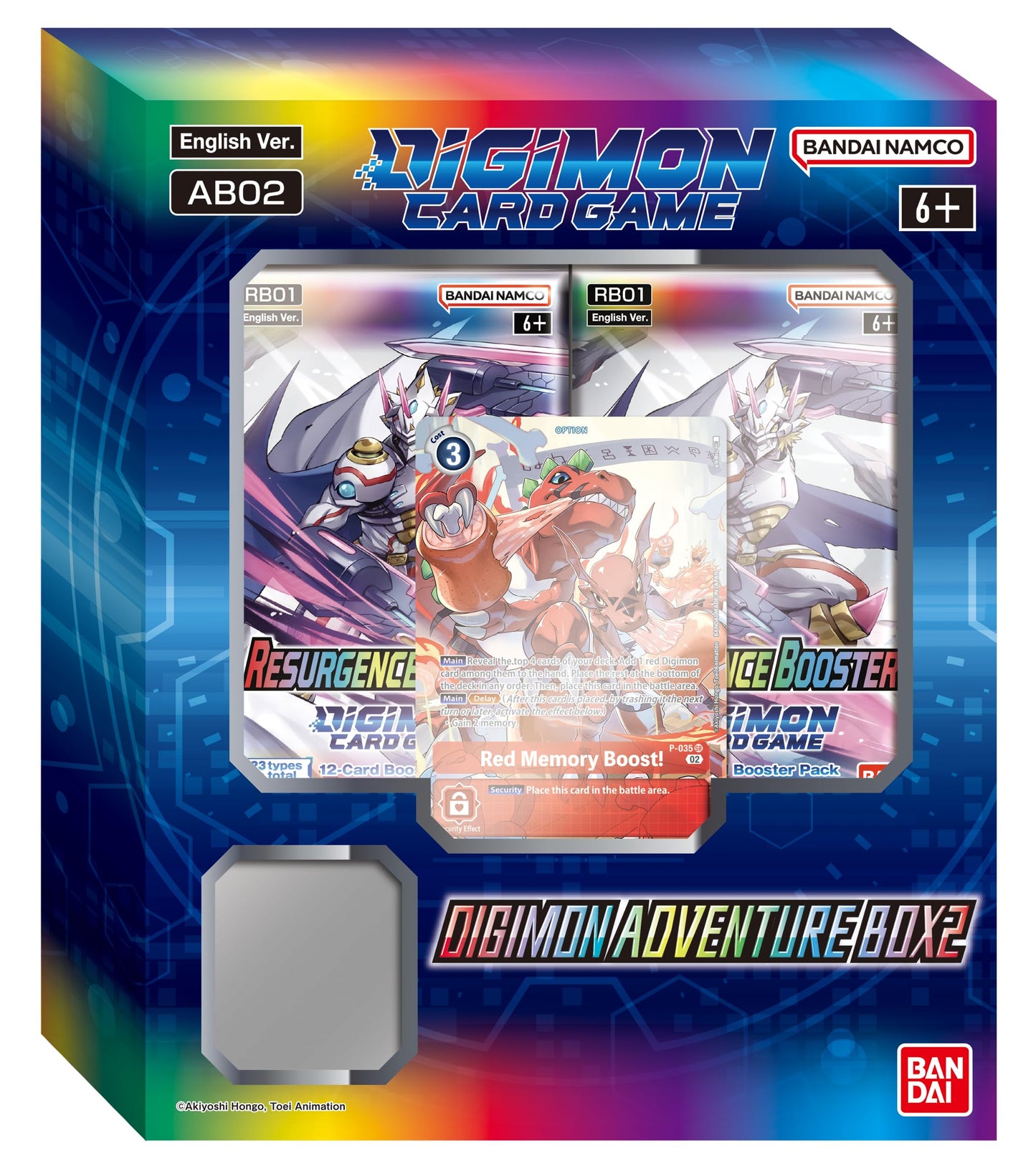 Bandai Digimon Card Game: Adventure Box 2-4 Packs, Promos