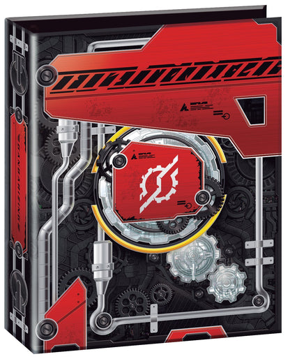 BANDAI Kamen Rider Build Collectible Card Set: Battle Ganbarizing DX Beetle Camera Full Bottle & Binder Set (22 Pieces)