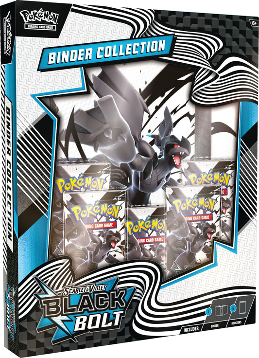Pokemon TCG Scarlet & Violet 10.5 Black Bolt Binder Box