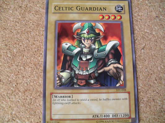 Yu-Gi-Oh! - Celtic Guardian (LOB-007) - Legend of Blue Eyes White Dragon - Unlimited Edition - Super Rare