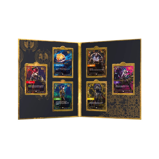 Riftbound League of Legends Arcane Box Set Six Foil Champion Legend Cards Card Game *Pre-Order*