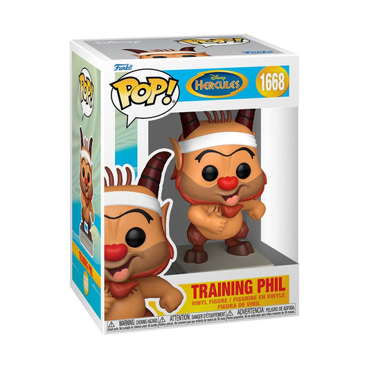 Training Phil #1668 Funko Pop! Disney Hercules - Approx. 4 1/4" Collectible Vinyl Figure Bundled with Display Box Protector Case - Estimated Arrival: Jan. 2026 (PRE-SALE)